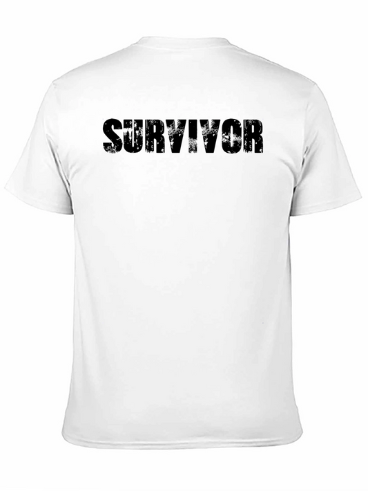 Survivor Graphic Print T-Shirt