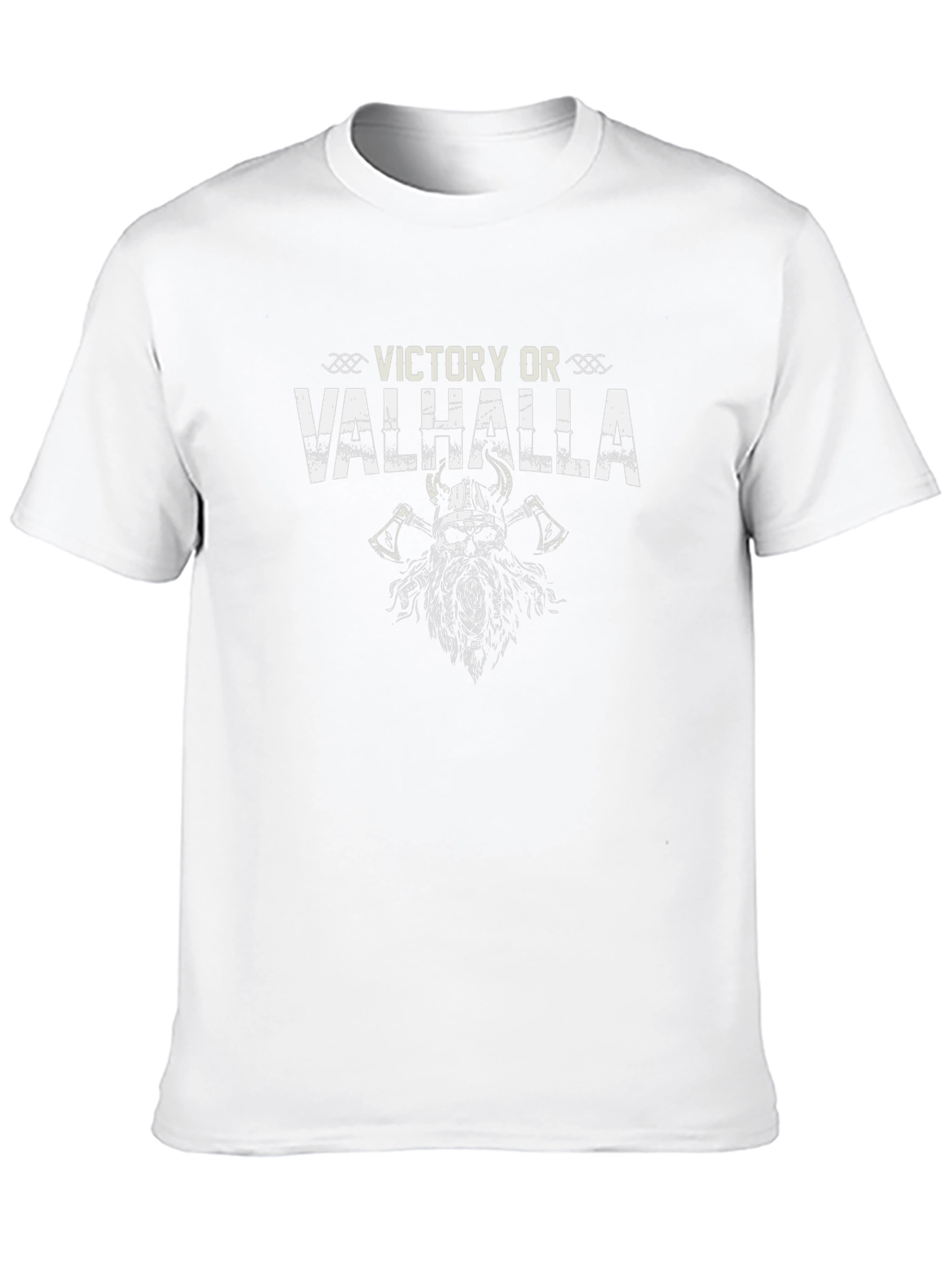 Victory or Valhalla Viking Graphic Tee