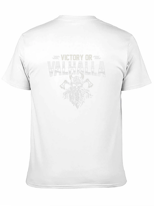 Victory or Valhalla Viking Graphic Tee