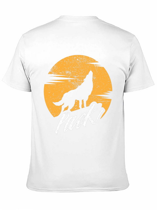 Wolf Pack T-Shirt - Howling at the Moon Graphic Tee