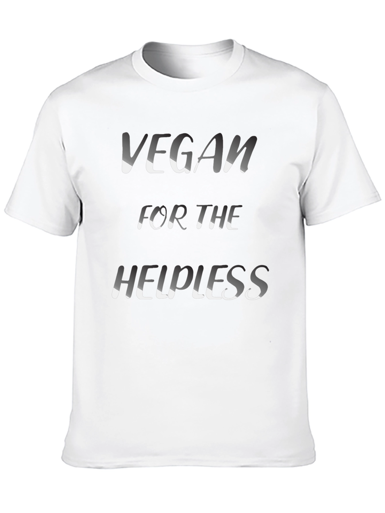 Vegan for the Helpless Graphic Tee