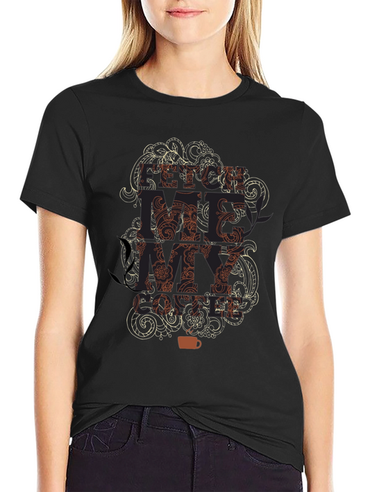 Vintage Coffee Lover Tee - Dark Academia Style