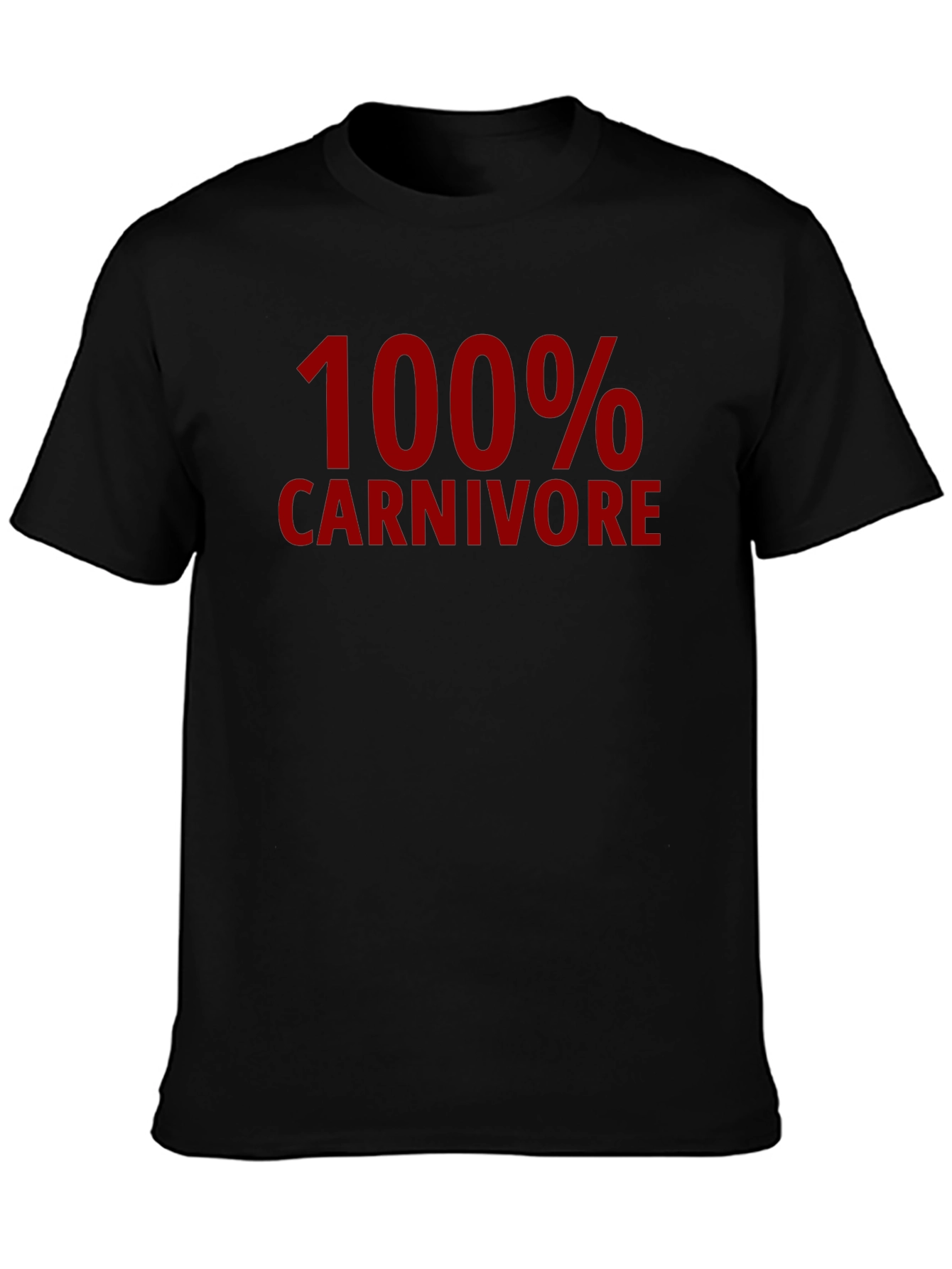 100% Carnivore Graphic Tee - Black