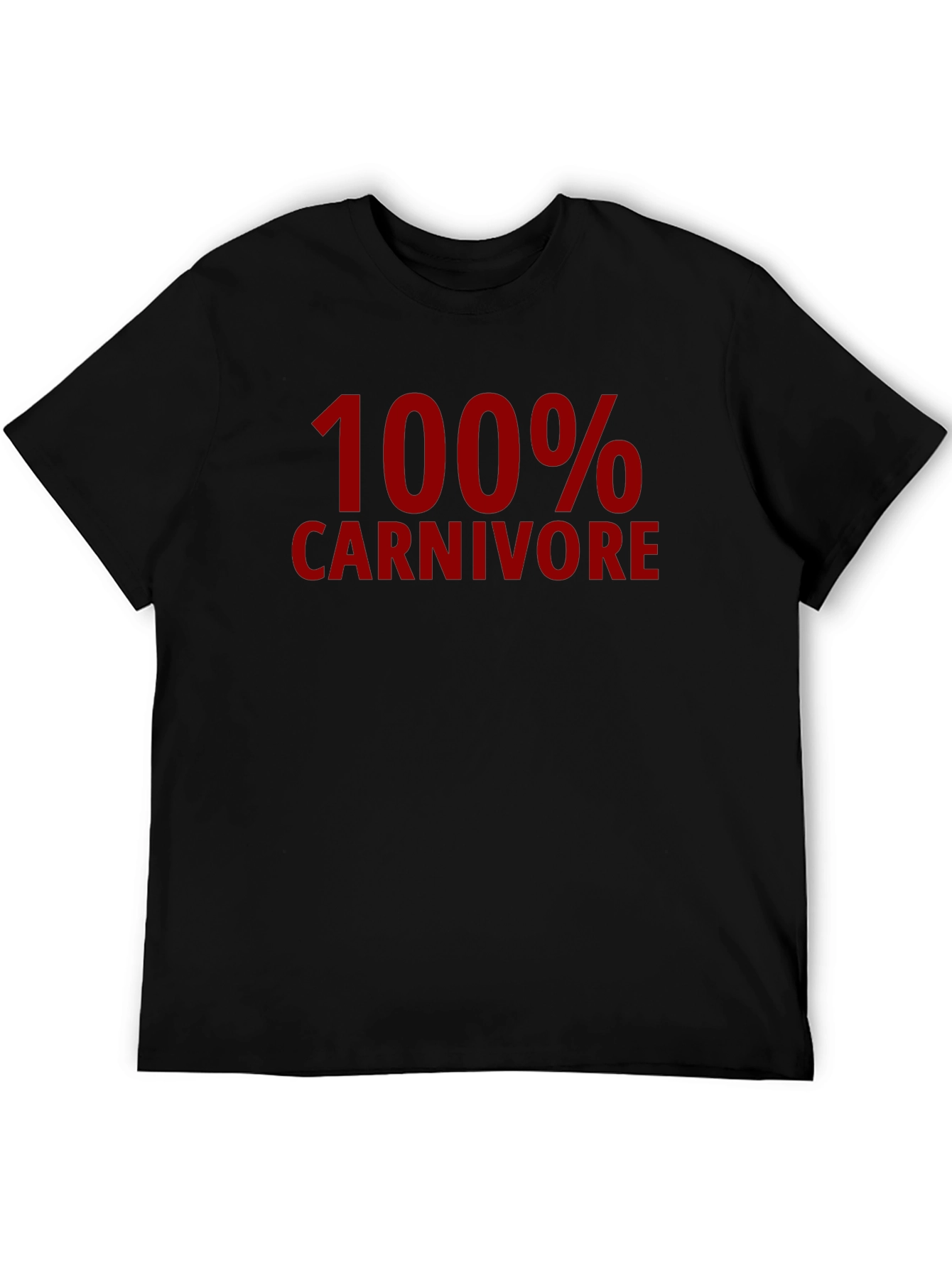 100% Carnivore Graphic Tee - Black