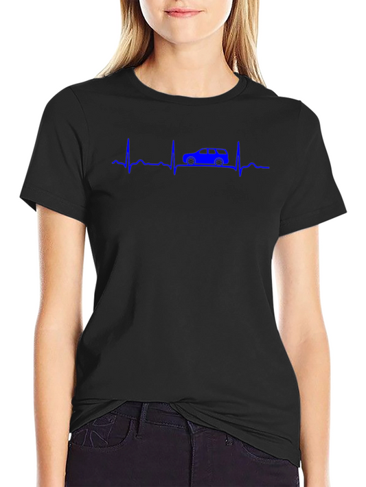 SUV Heartbeat T-Shirt - Car Lover Tee