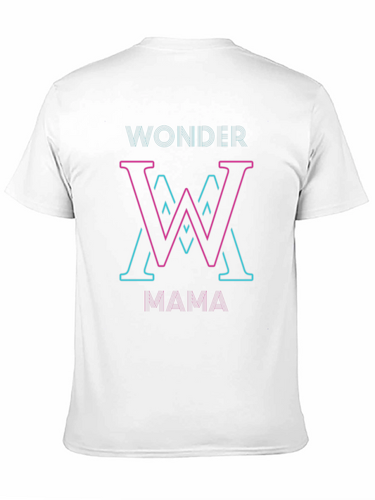 Wonder Mama T-Shirt - Stylish Neon Design