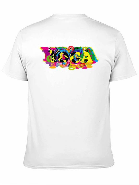 VOCA Colorful Graphic T-Shirt - Trendy Casual Wear