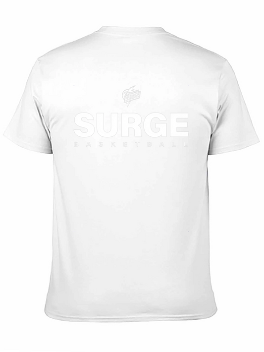 Surge Basketball Black Graphic T-Shirt