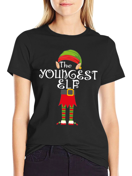 The Youngest Elf Christmas T-Shirt