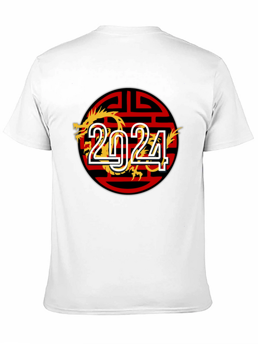 Year of the Dragon 2024 Black T-Shirt