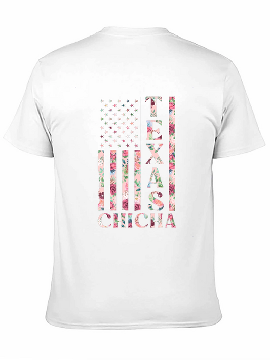 Texas Chicha Floral Flag T-Shirt