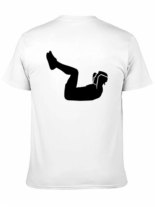 Workout Silhouette Tee - Fitness Apparel
