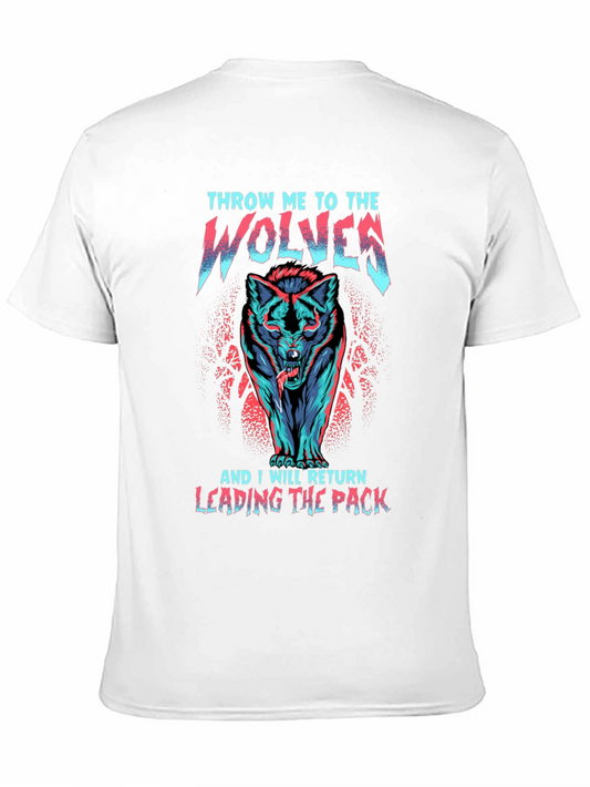Wolf Pack Leader Graphic T-Shirt