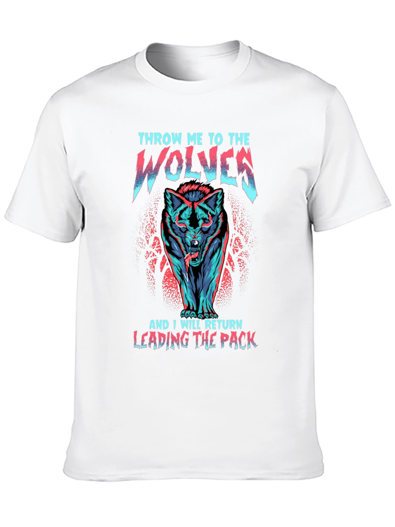 Wolf Pack Leader Graphic T-Shirt