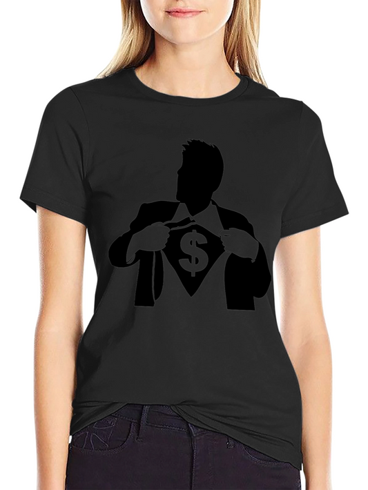Super Money Man Black T-Shirt