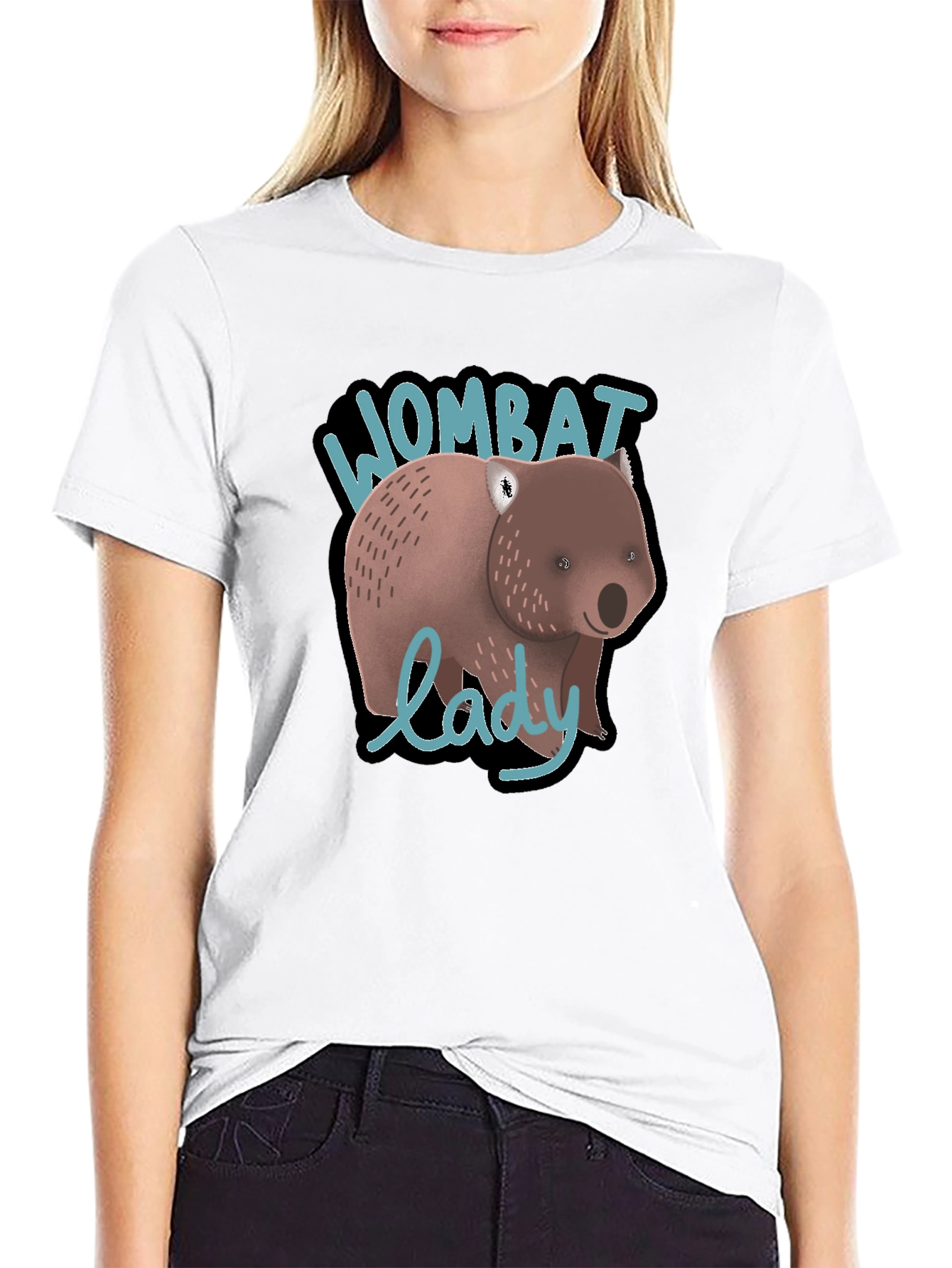 Wombat Lady T-Shirt