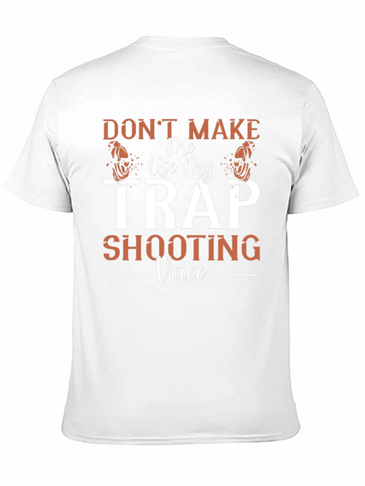 Trap Shooting Voice Graphic T-Shirt