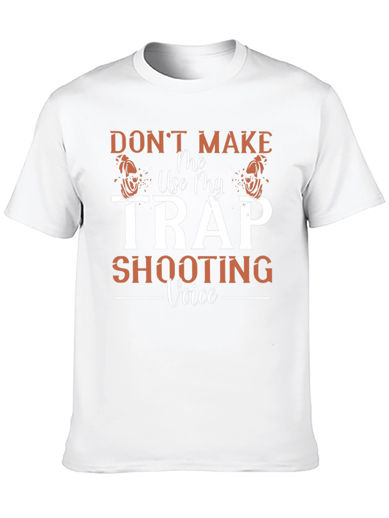 Trap Shooting Voice Graphic T-Shirt