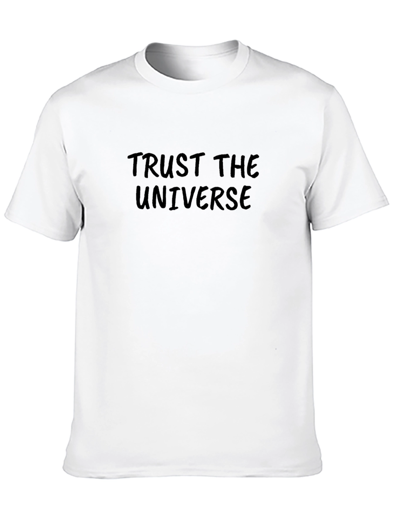 Trust the Universe Black Graphic Tee