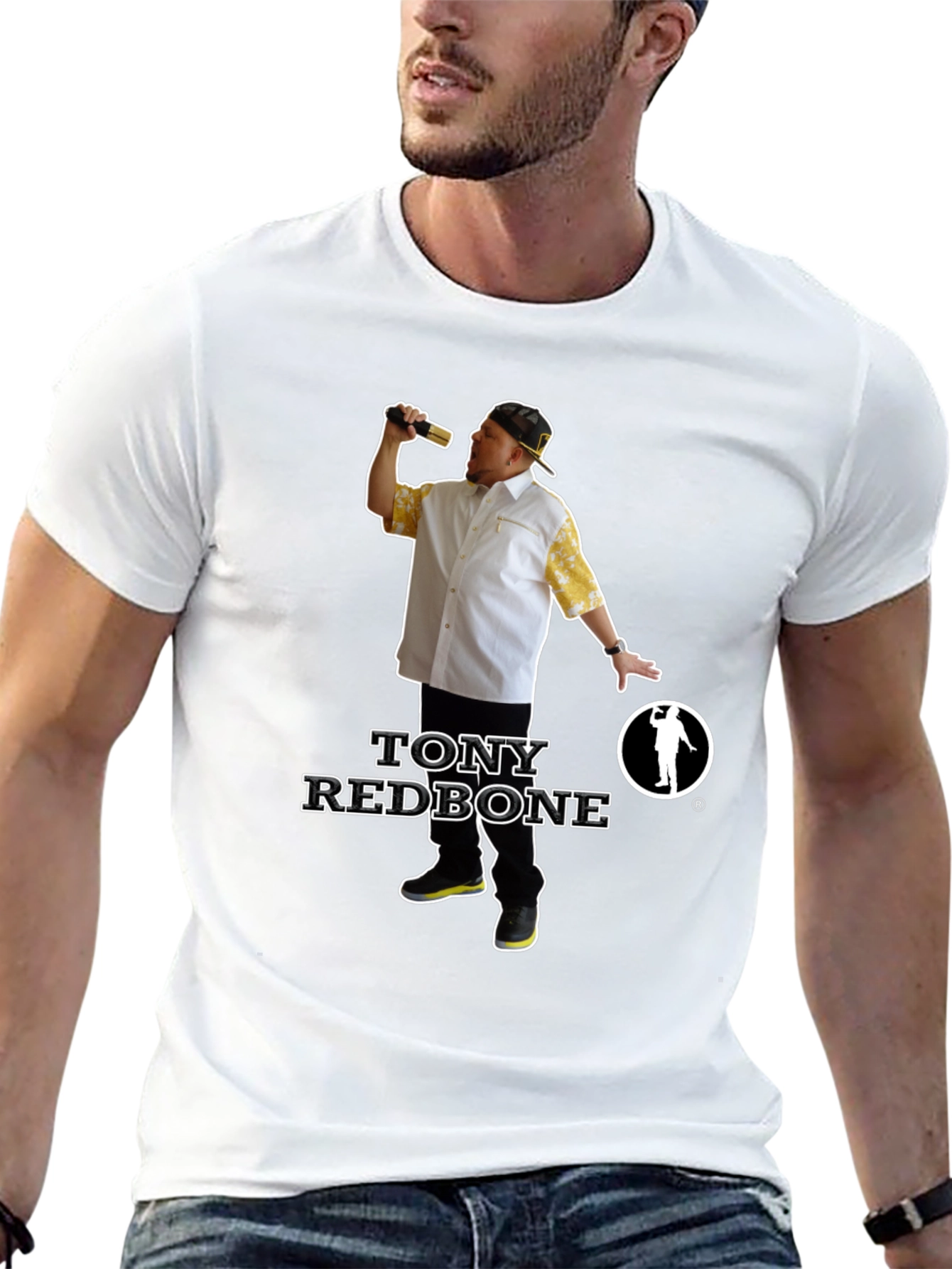 Tony Redbone Graphic T-Shirt - Black