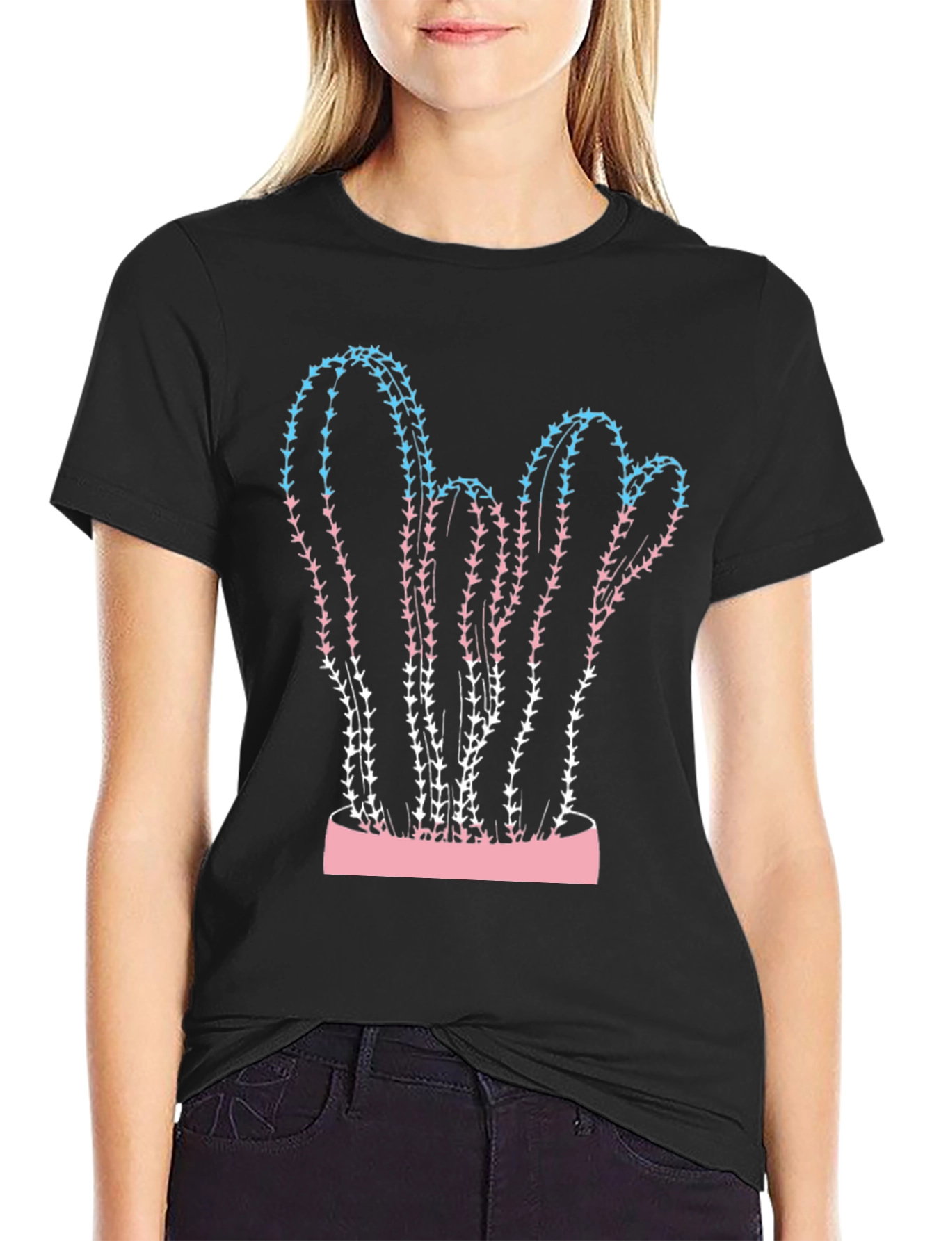 Transgender Pride Cactus T-Shirt
