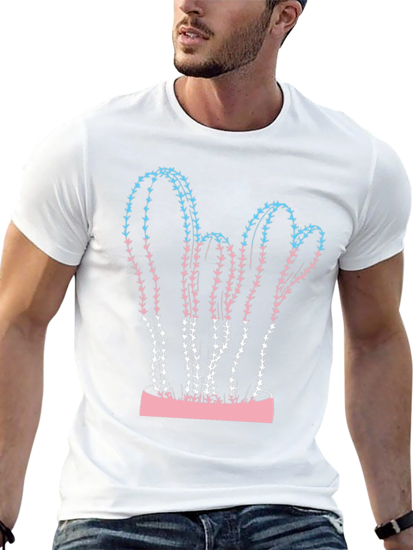 Transgender Pride Cactus T-Shirt