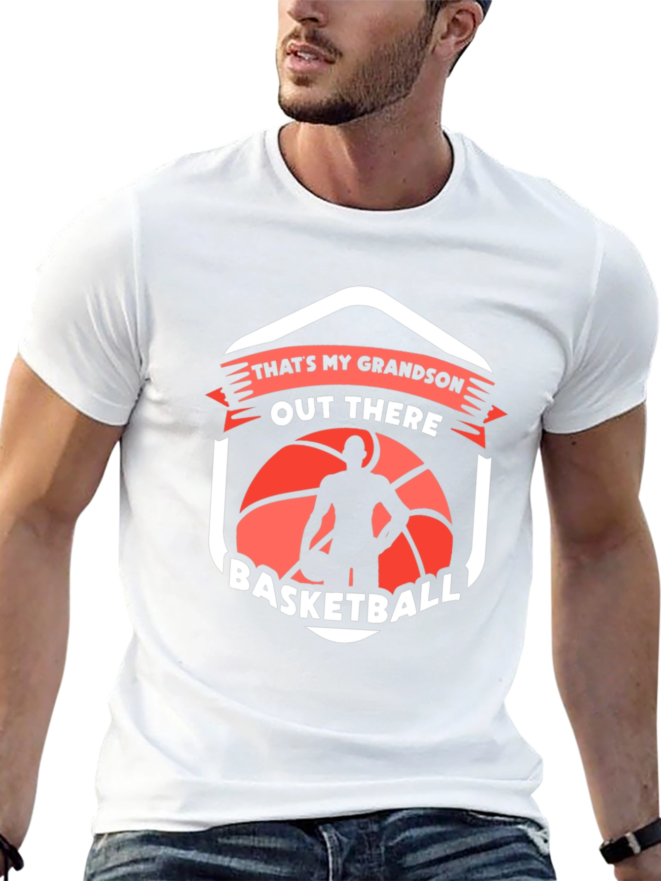 Thats My Grandson Basketball T-Shirt
