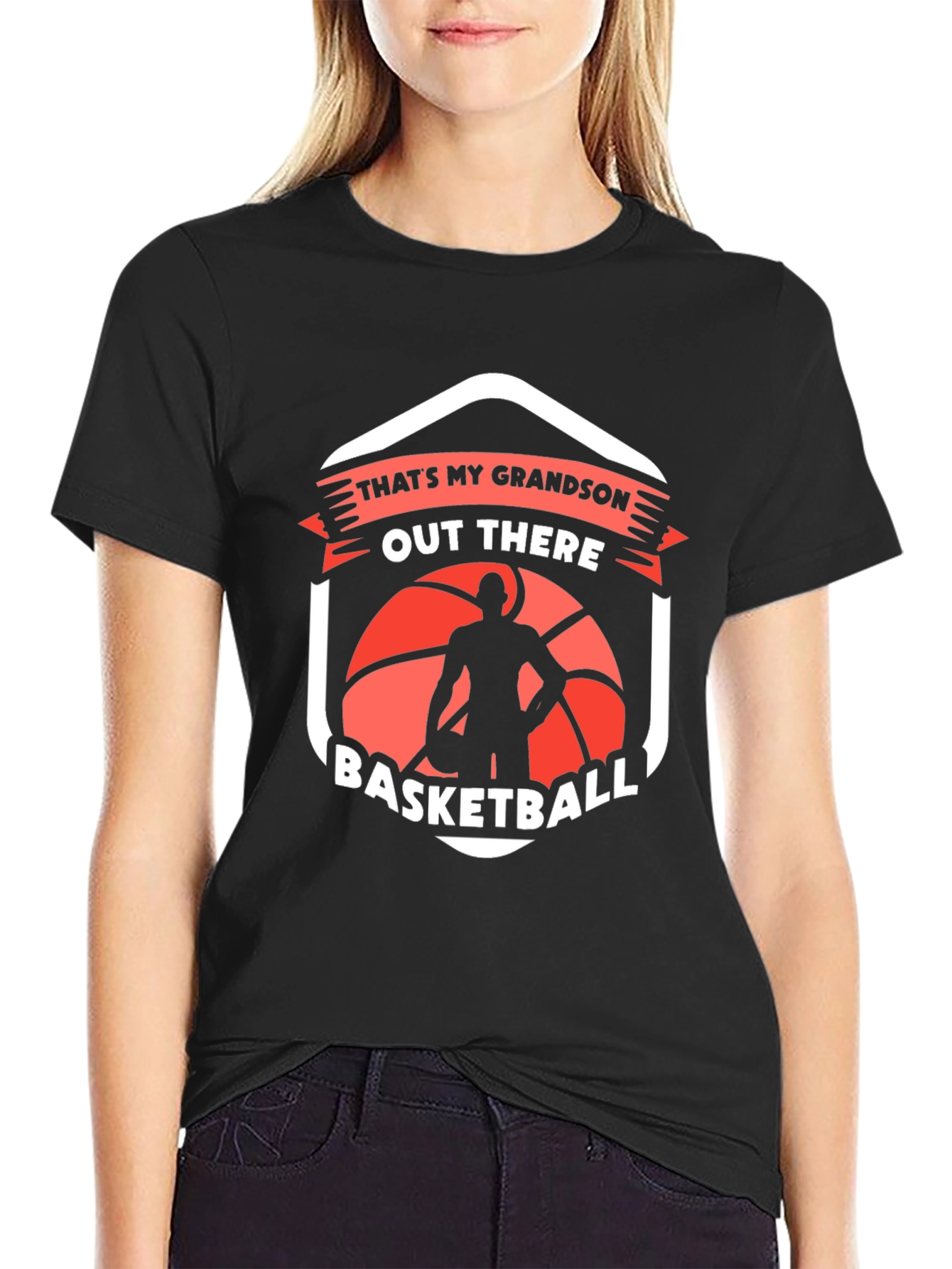 Thats My Grandson Basketball T-Shirt