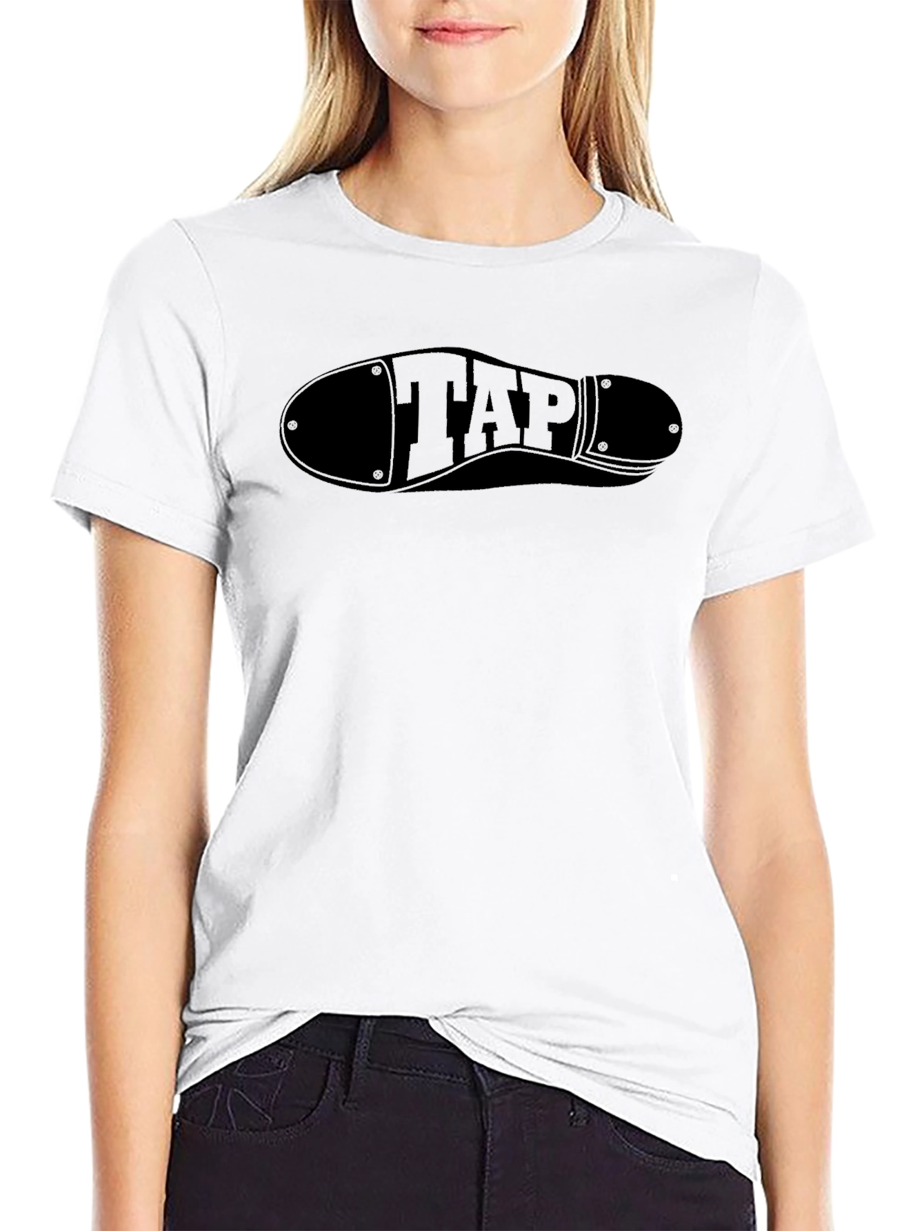 Tap Shoe Graphic T-Shirt - Dancing Tee