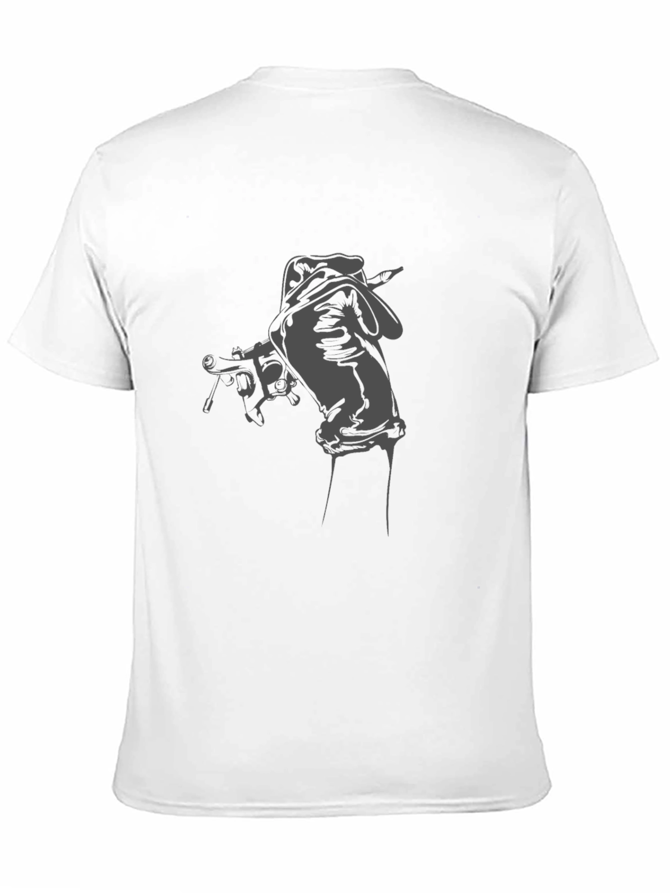 Tattoo Artist Hand Black T-Shirt