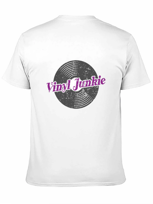 Vinyl Junkie Black T-Shirt