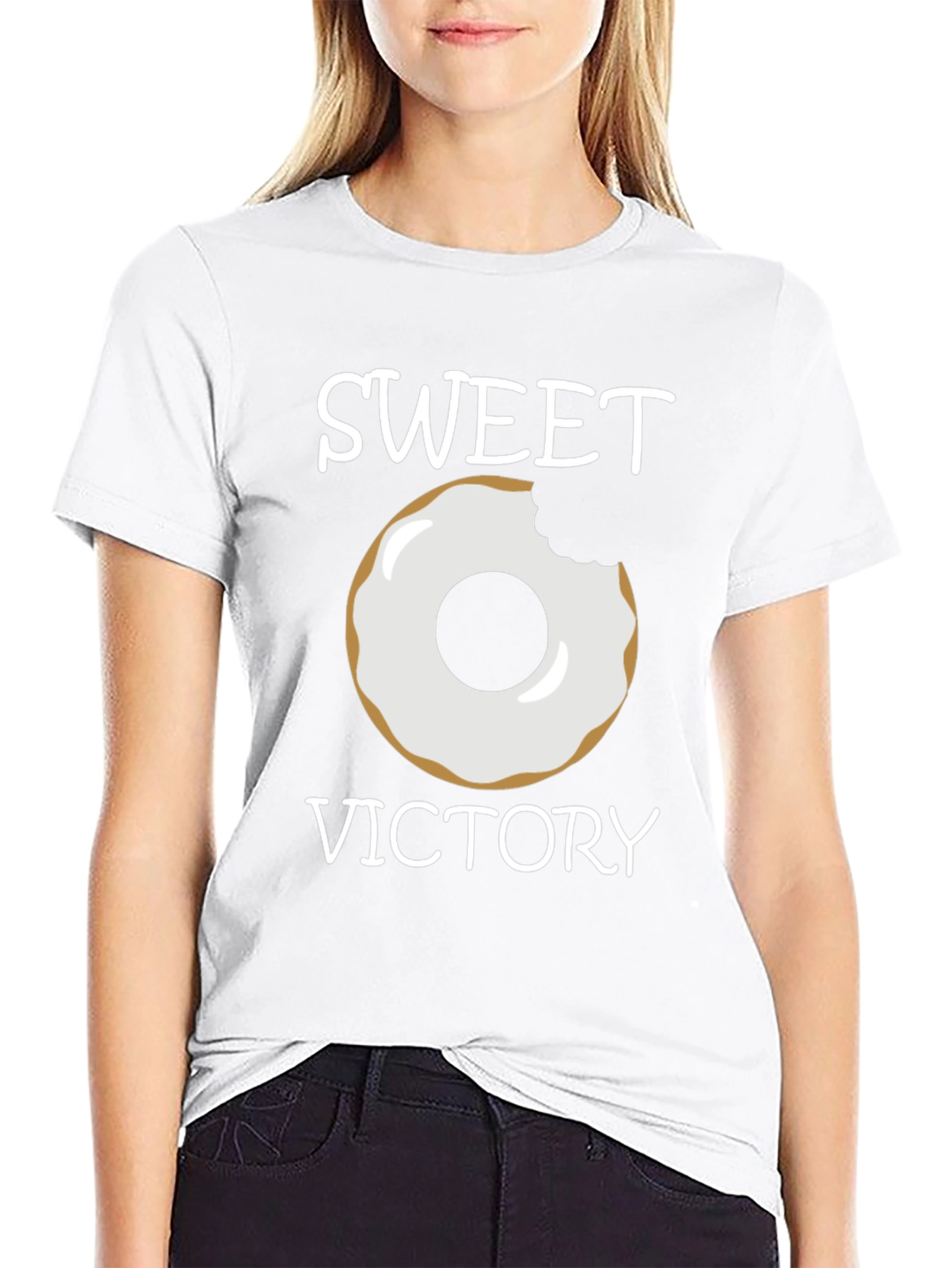 Sweet Victory Donut Graphic Tee - Unisex