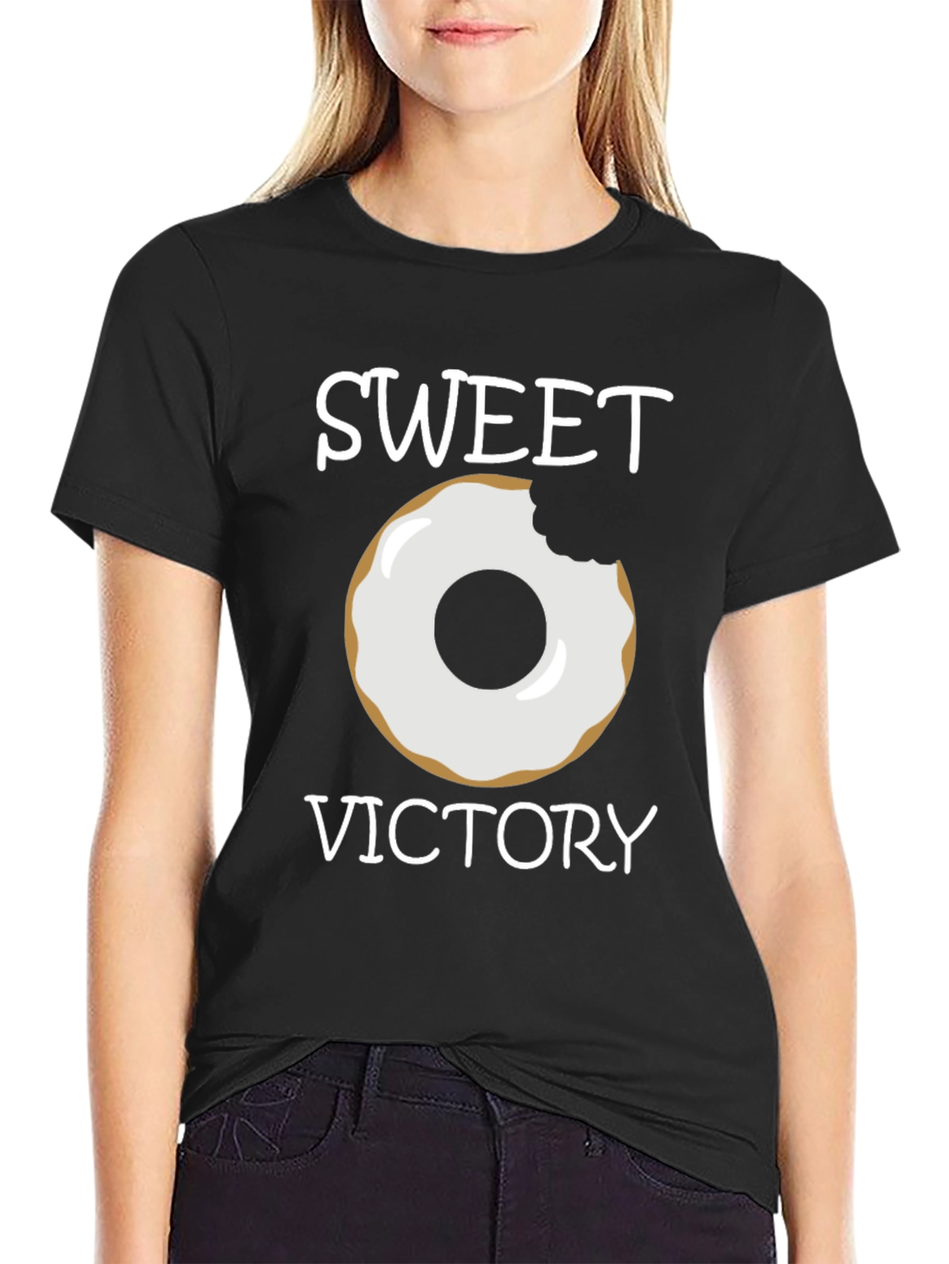 Sweet Victory Donut Graphic Tee - Unisex