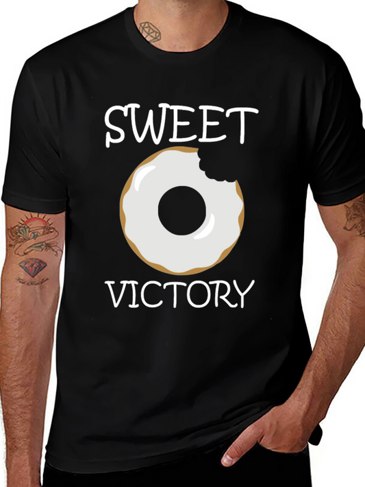 Sweet Victory Donut Graphic Tee - Unisex