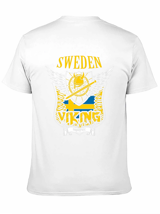 Sweden Viking Country T-Shirt - Black