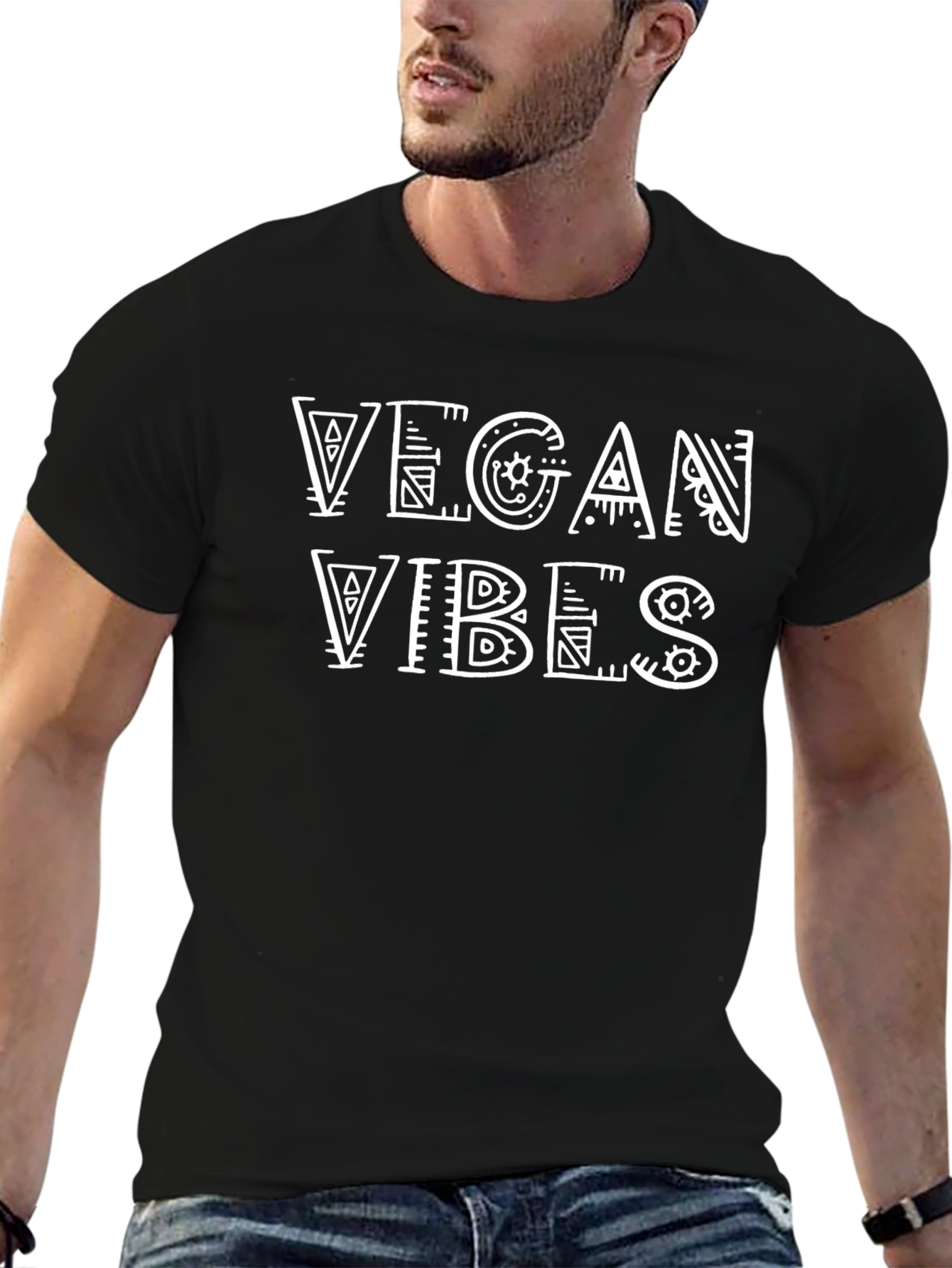 Vegan Vibes Graphic T-Shirt