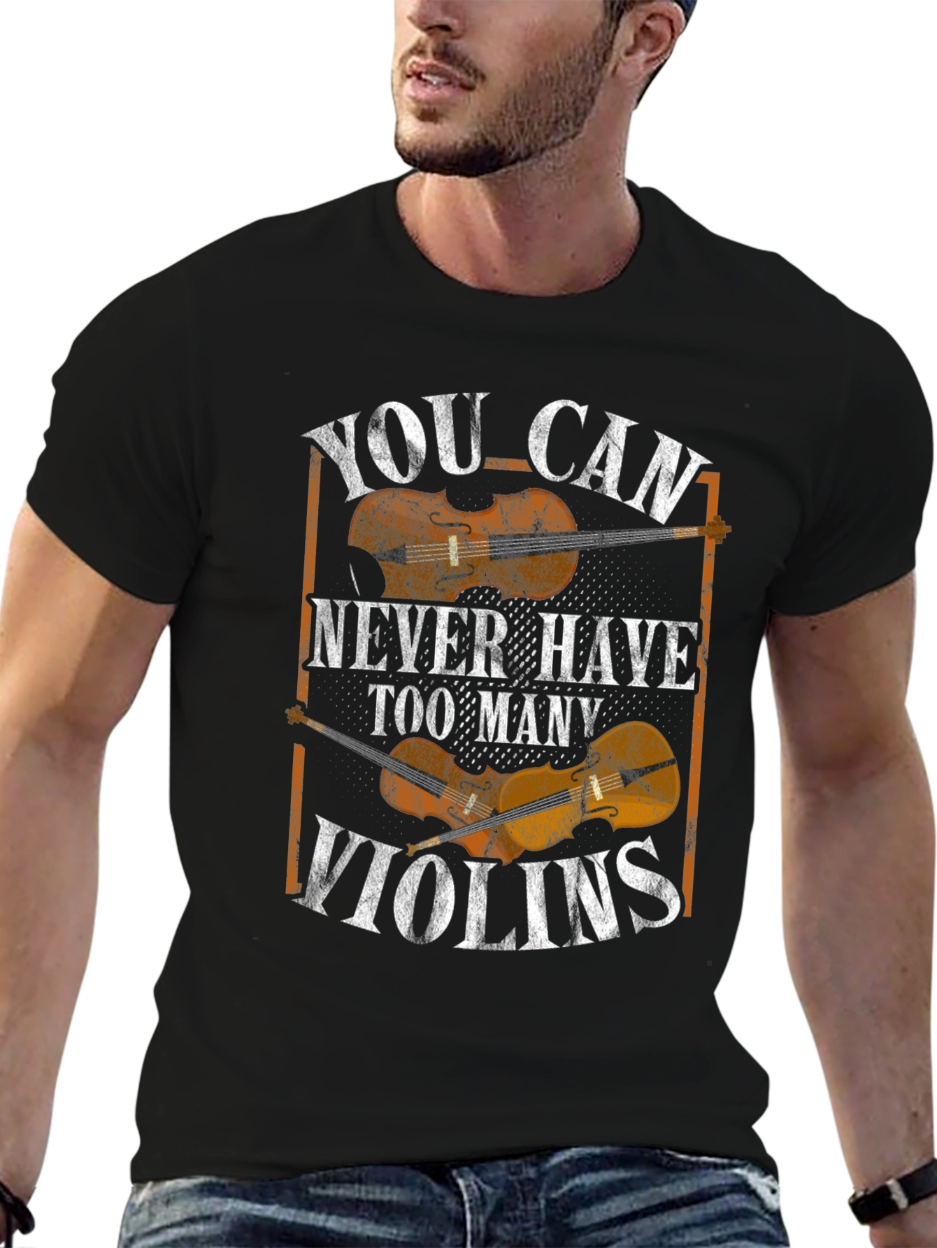 You Can Never Have Too Many Violins Graphic T-Shirt