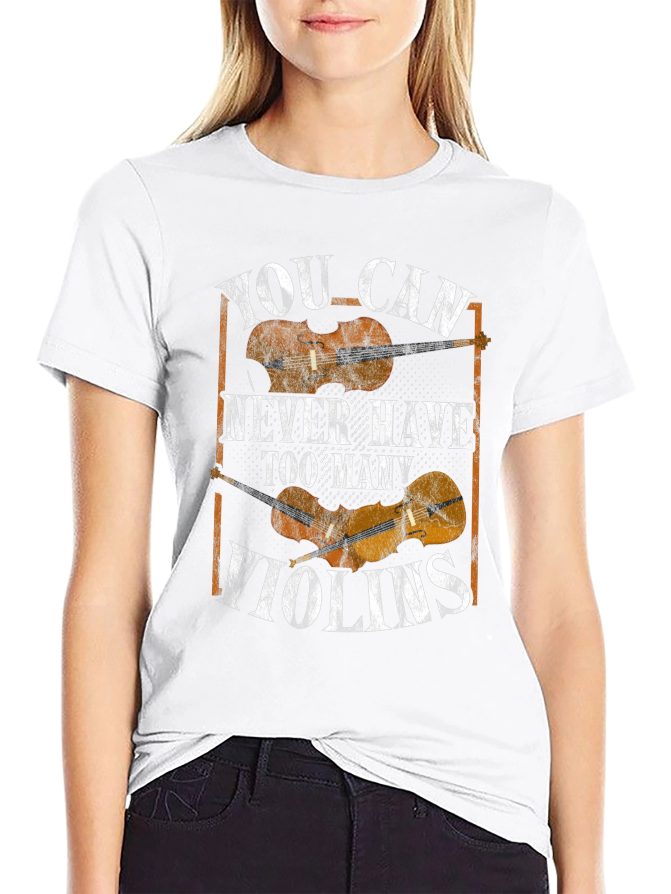 You Can Never Have Too Many Violins Graphic T-Shirt