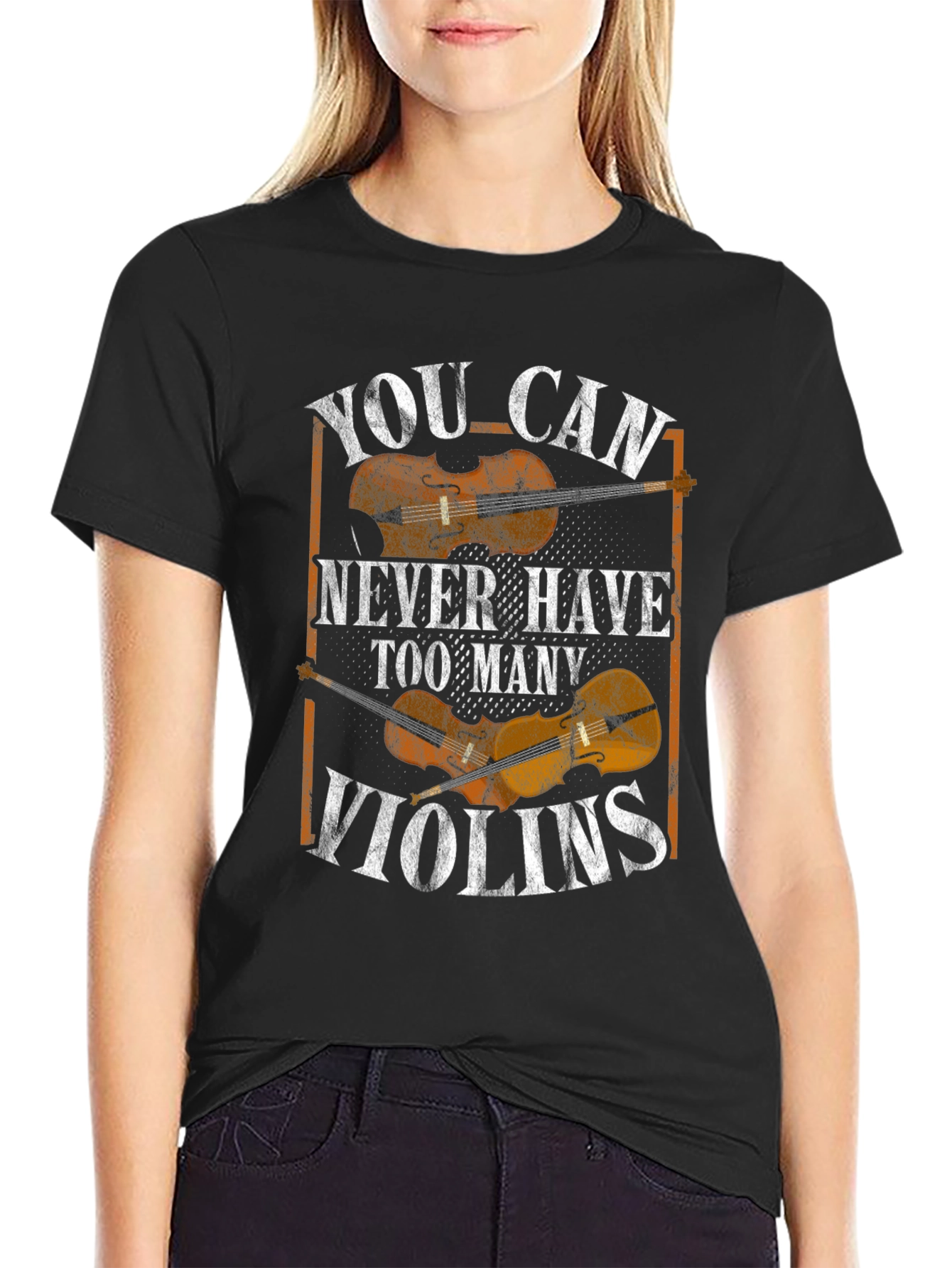 You Can Never Have Too Many Violins Graphic T-Shirt