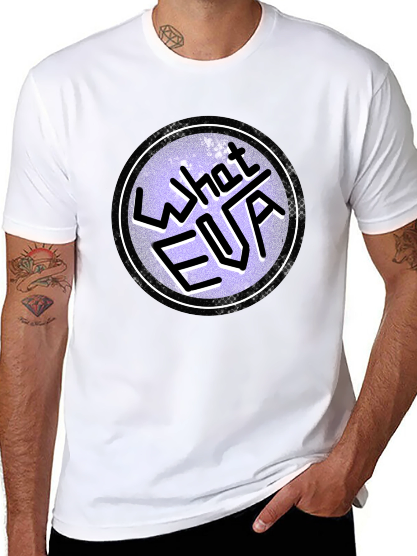 What FUA Funny Graphic Mens Black T-Shirt