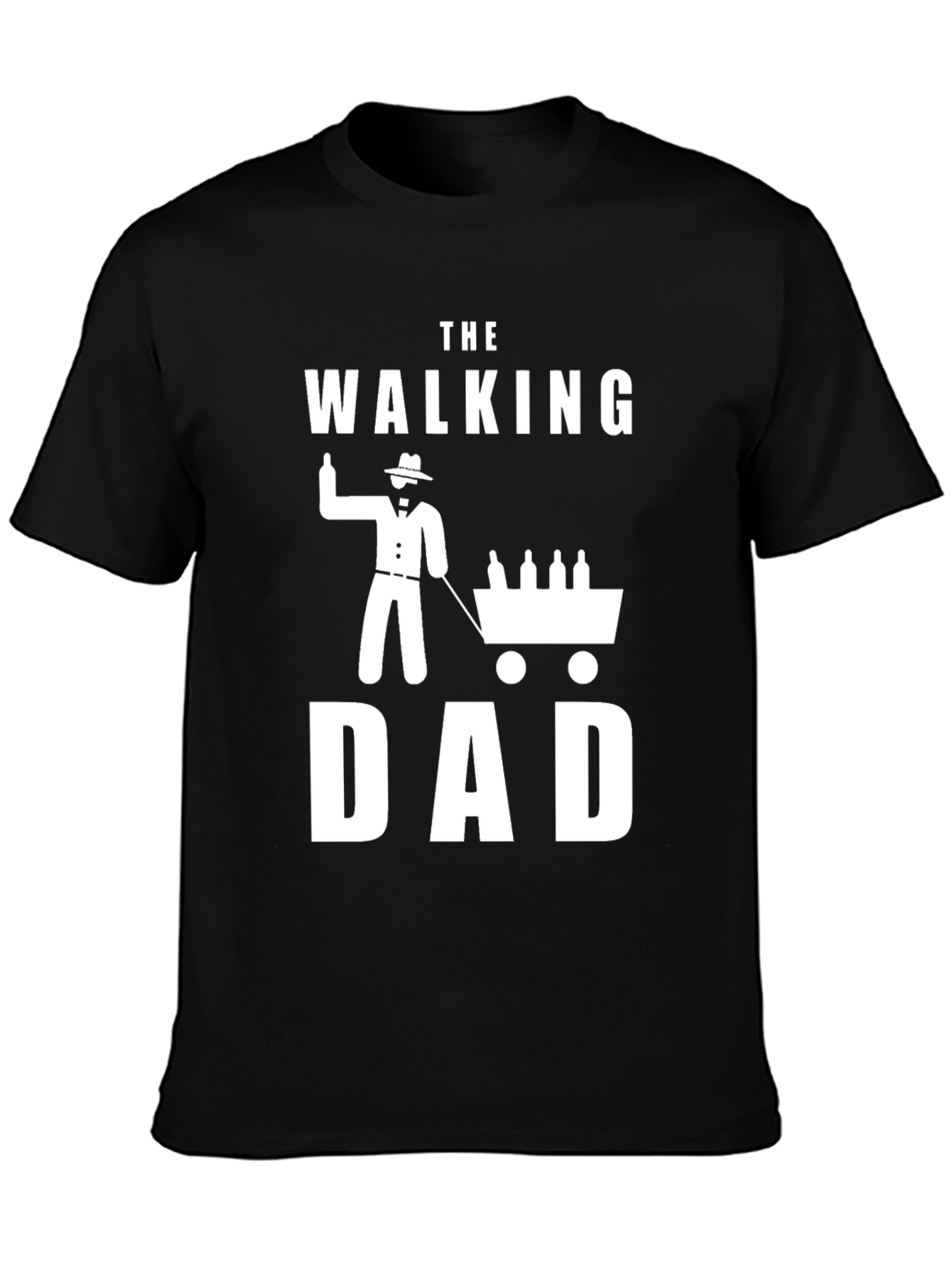The Walking Dad Novelty Graphic T-Shirt