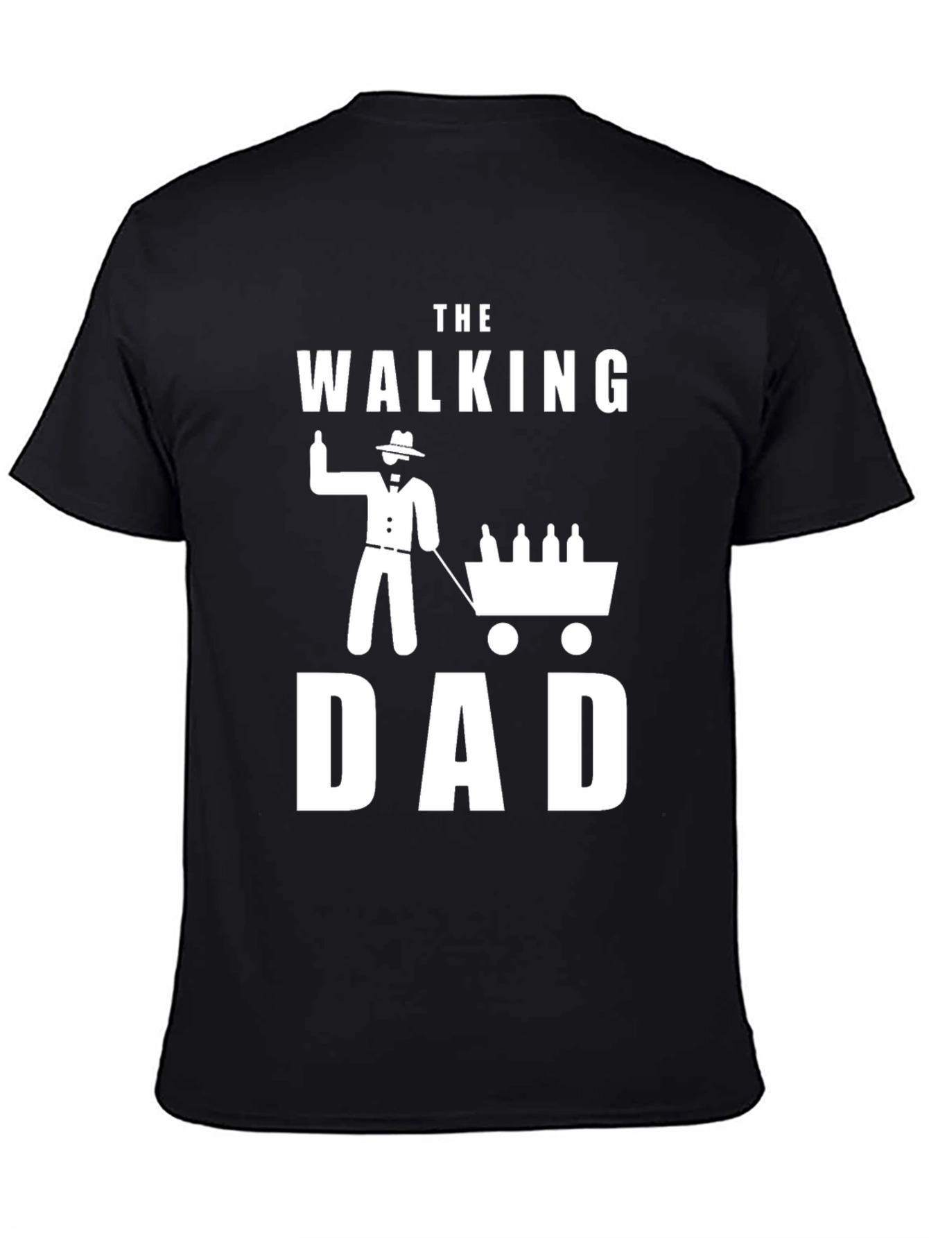 The Walking Dad Novelty Graphic T-Shirt