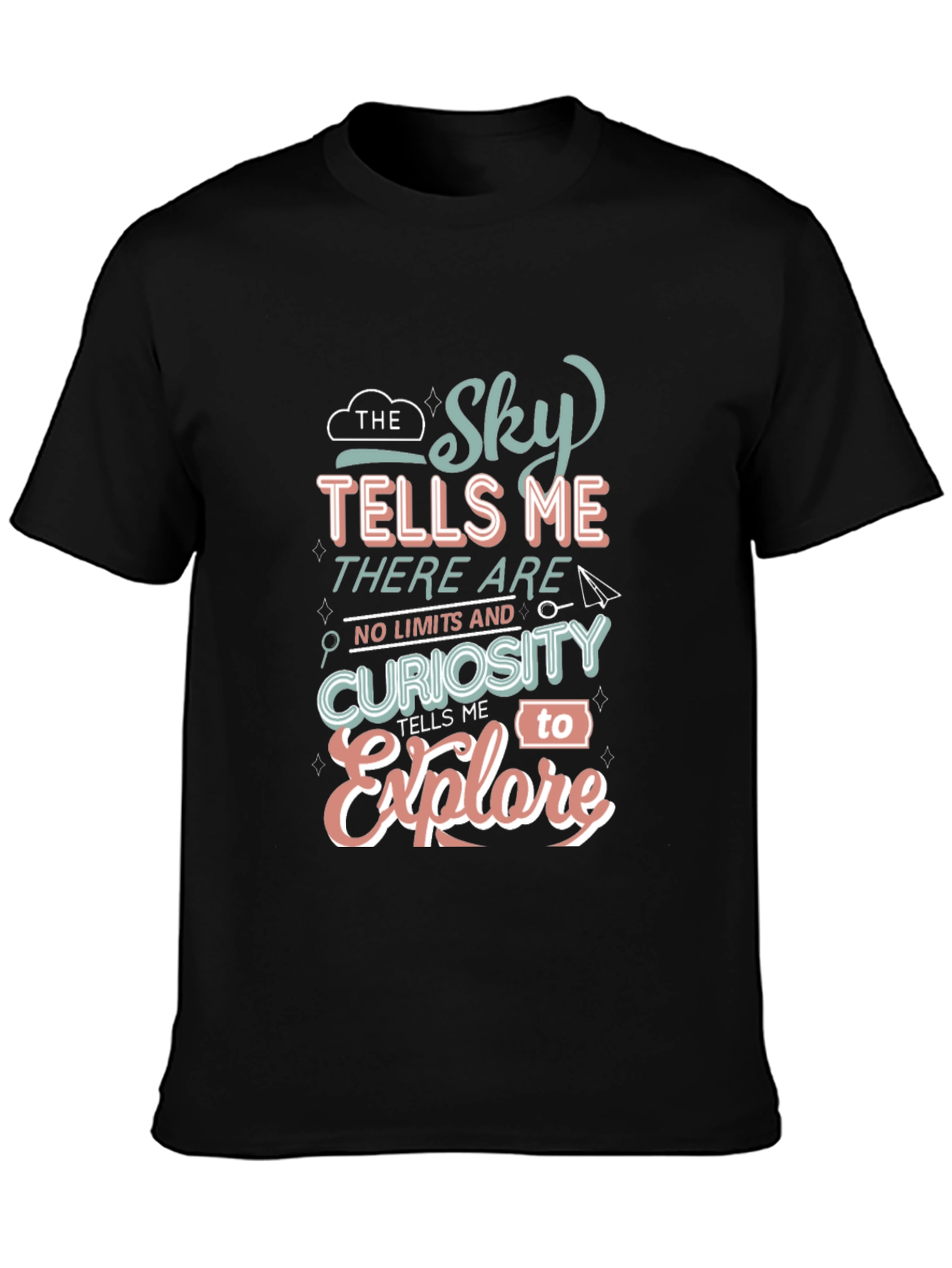 The Sky Tells Me Graphic T-Shirt