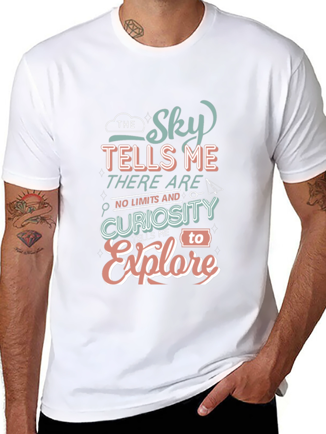 The Sky Tells Me Graphic T-Shirt