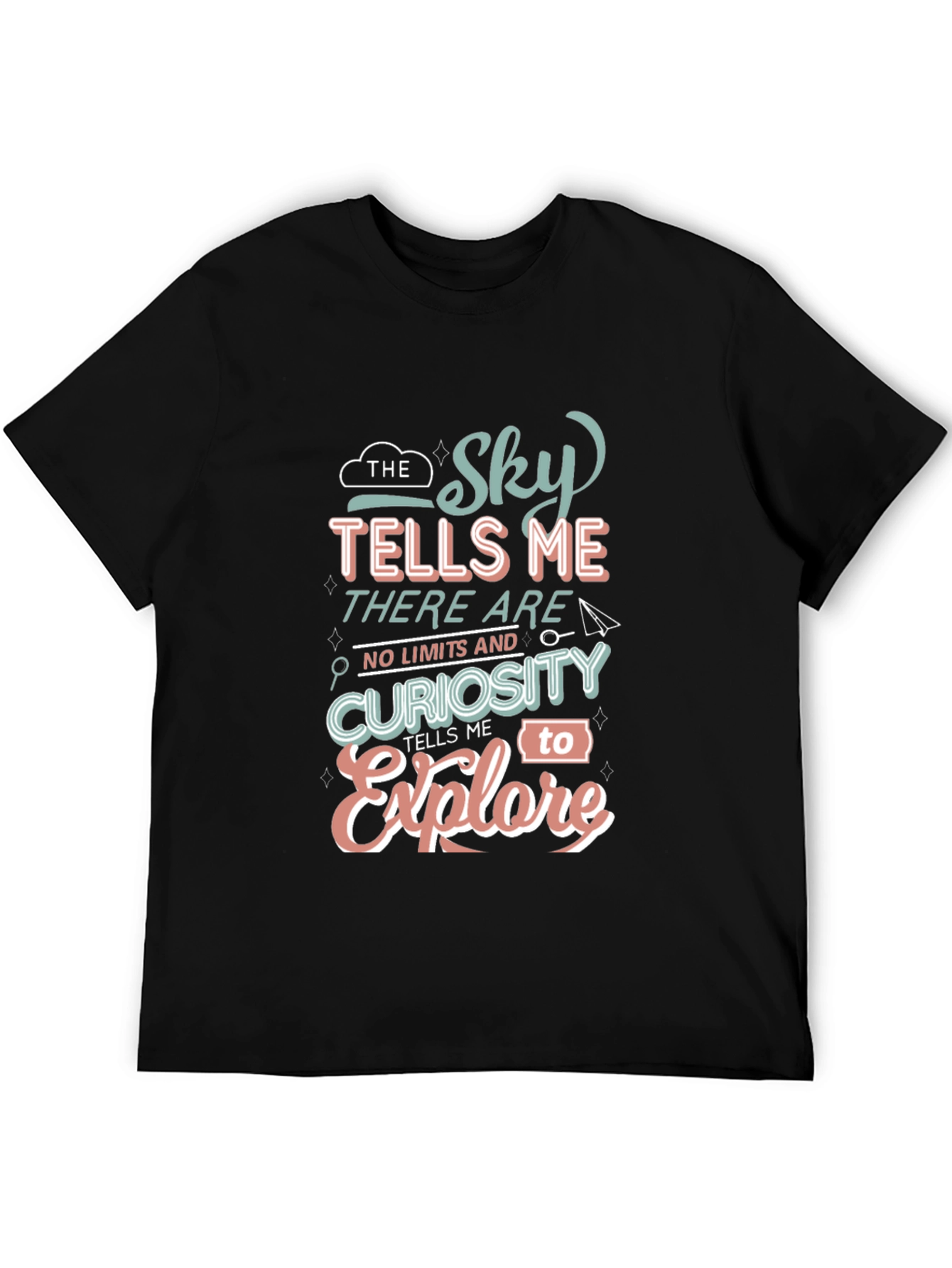 The Sky Tells Me Graphic T-Shirt