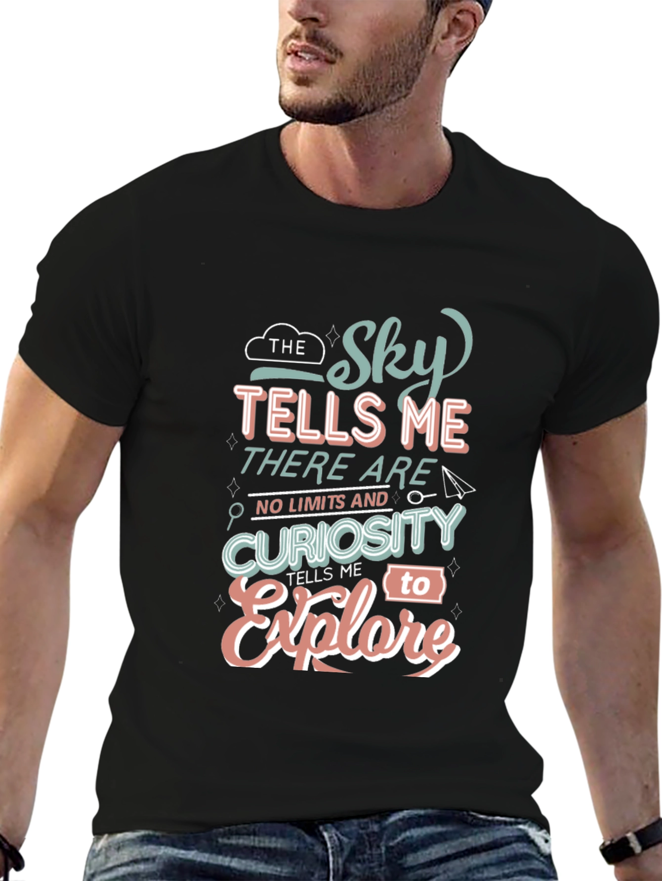The Sky Tells Me Graphic T-Shirt