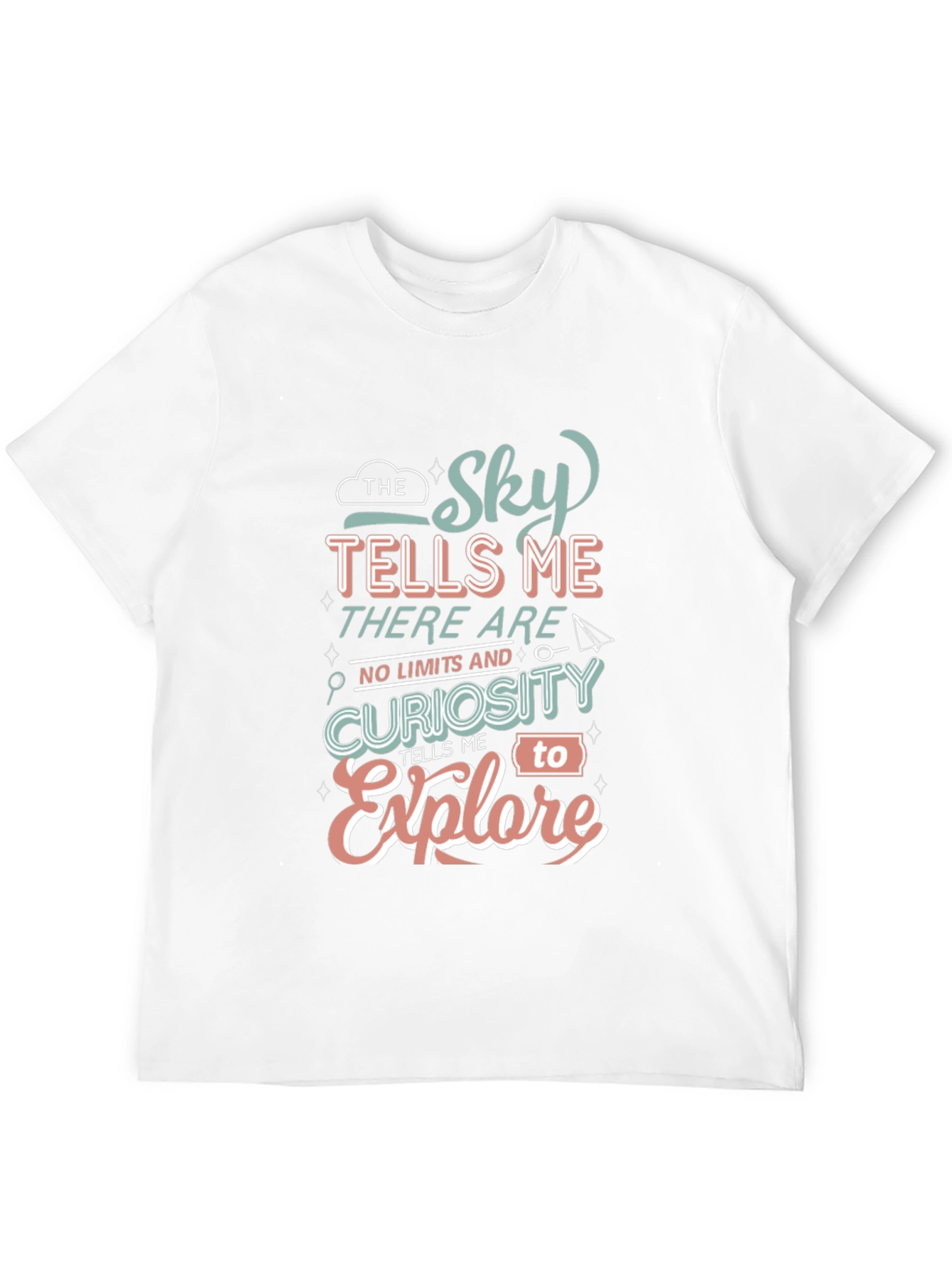 The Sky Tells Me Graphic T-Shirt
