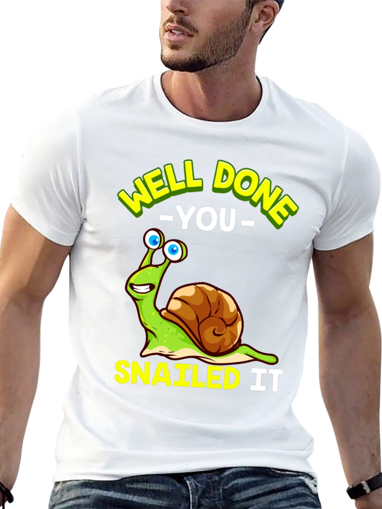 Well Done You Snail T-Shirt Funny Snailing Pun Tee