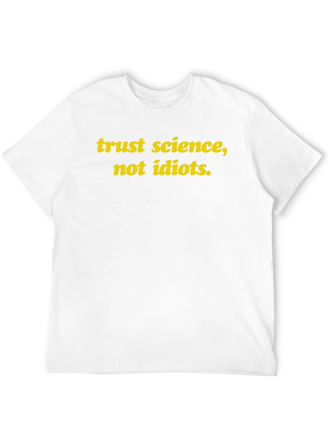 Trust Science T-Shirt - Black Slogan Tee