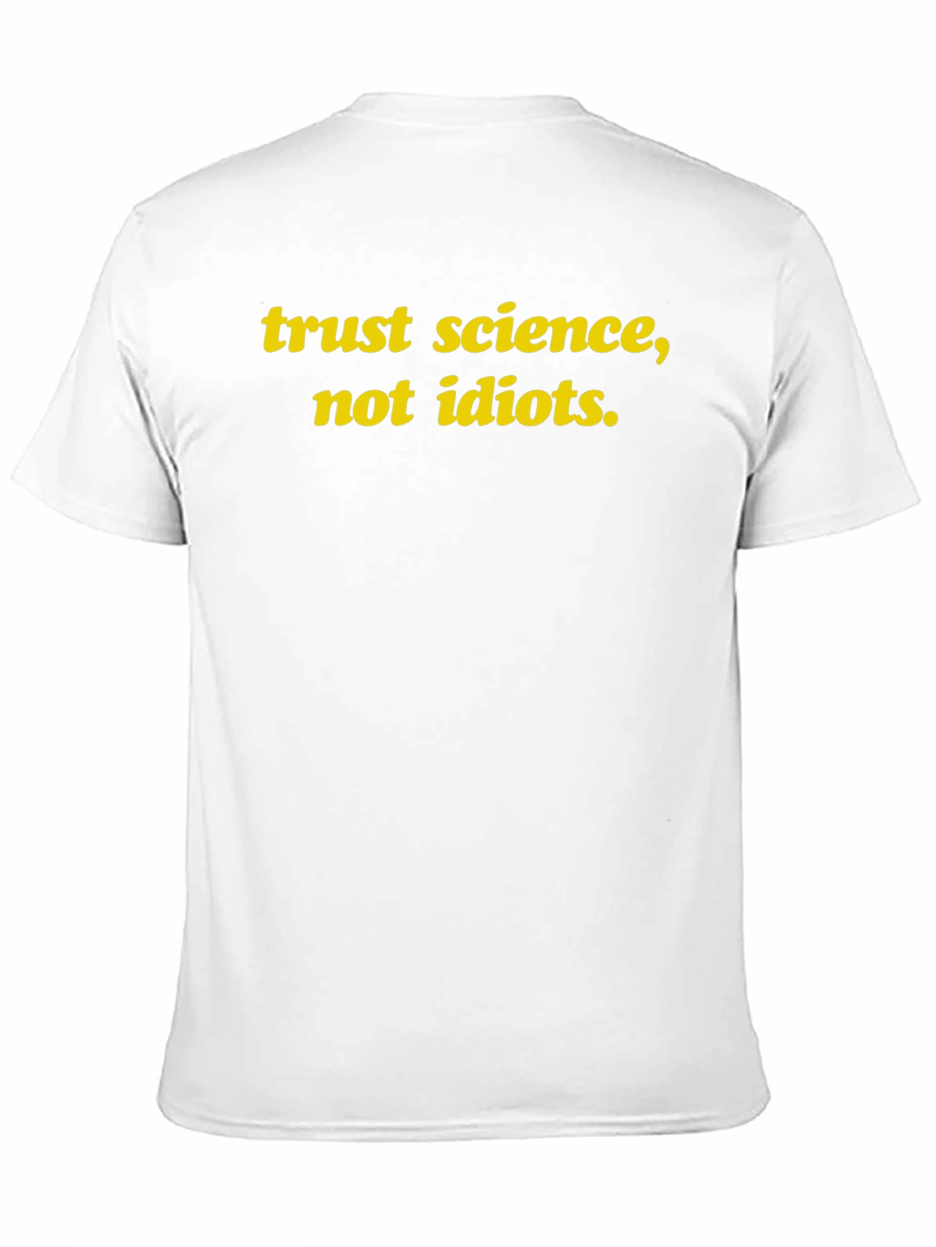 Trust Science T-Shirt - Black Slogan Tee